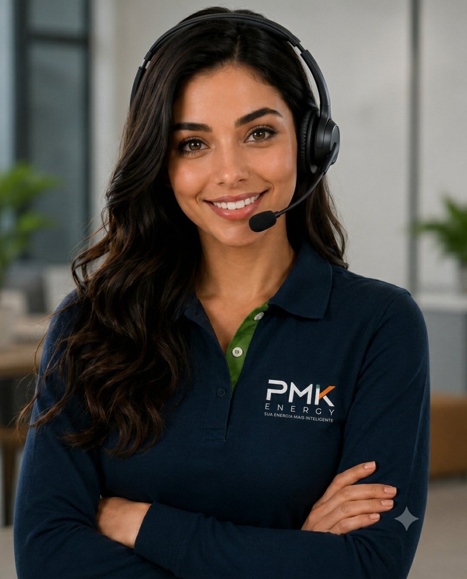 Elara — especialista digital em inteligência energética da PMK Energy